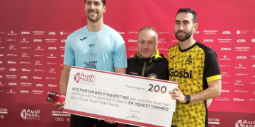 Bellés i Mata guanyen la primera masculina al primer torneig de l’Audi celebrat a La Sénia Pàdel Indoor