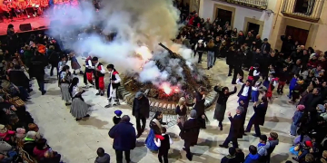 Sant Antoni d’Ascó – Pregó i encesa de la foguera