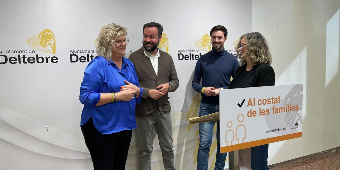 Deltebre atorga més de 81.600 euros en ajuts a 200 famílies durant el 2023