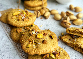 Galetes salades de pistatxos amb formatge