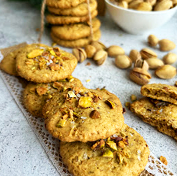 Galetes salades de pistatxos amb formatge