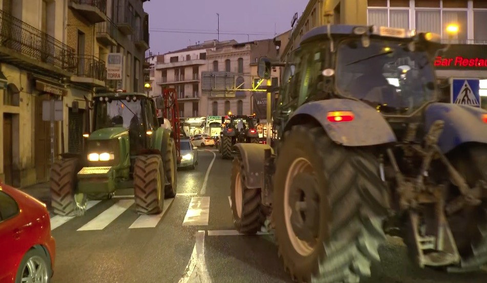 La pagesia surt al carrer amb mobilitzacions a l’Aldea i Móra d’Ebre aquest dimarts