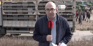 La protesta dels pagesos a l’Aldea, al #PrimeraColumna