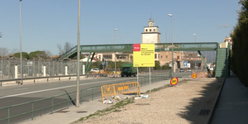 Jordan celebra l’inici de la instal·lació d’ascensors a la passarel·la de la C-12 a Ferreries