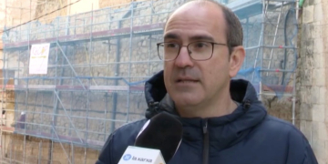 Comencen els treballs de recuperació de les muralles d’Ascó