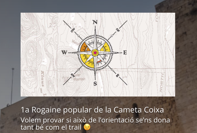 El 24 de març es celebra la primera Rogaine La Cameta Coixa a Miravet