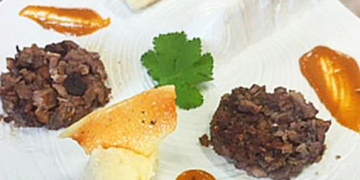 Rodó de corder amb patata cristall