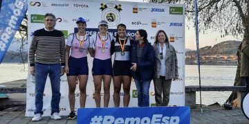 Podis ebrencs al Campionat d’Espanya de rem de llarga distància