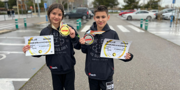 Daria Ana Maria Belgum or i Àlex Alañá plata a l’Estatal de jiu jitsu brasiler