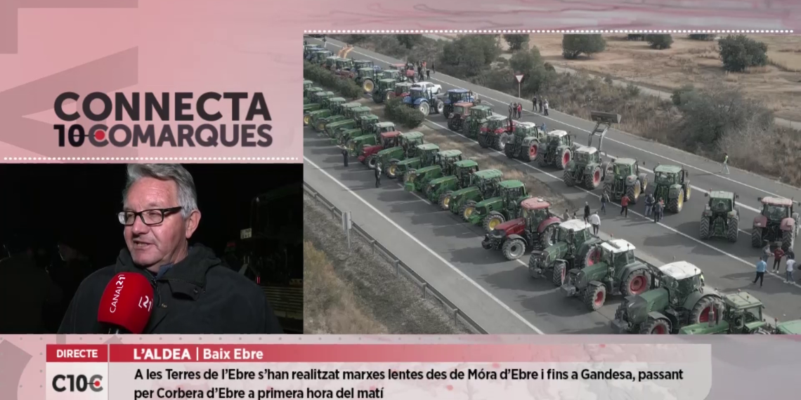 La pagesia surt al carrer per a reclamar solucions urgents per al futur del sector