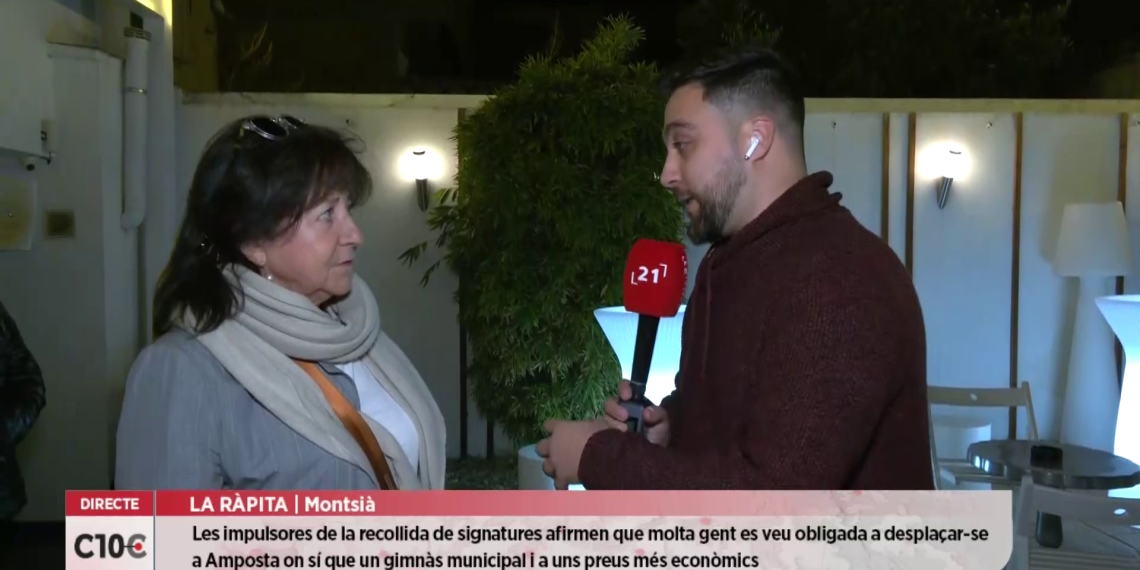 Dues veïnes de la Ràpita recullen 900 signatures per a demanar un gimnàs municipal