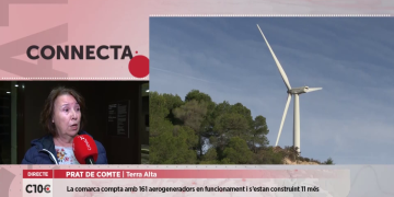 La plataforma Terra Alta Viva reclama un nou model energètic a la comarca