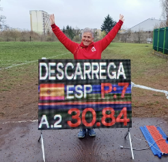 Mariajo Descarrega, de la UA Montsià, setena en martell de 3 kg a l’Europeu de Polònia