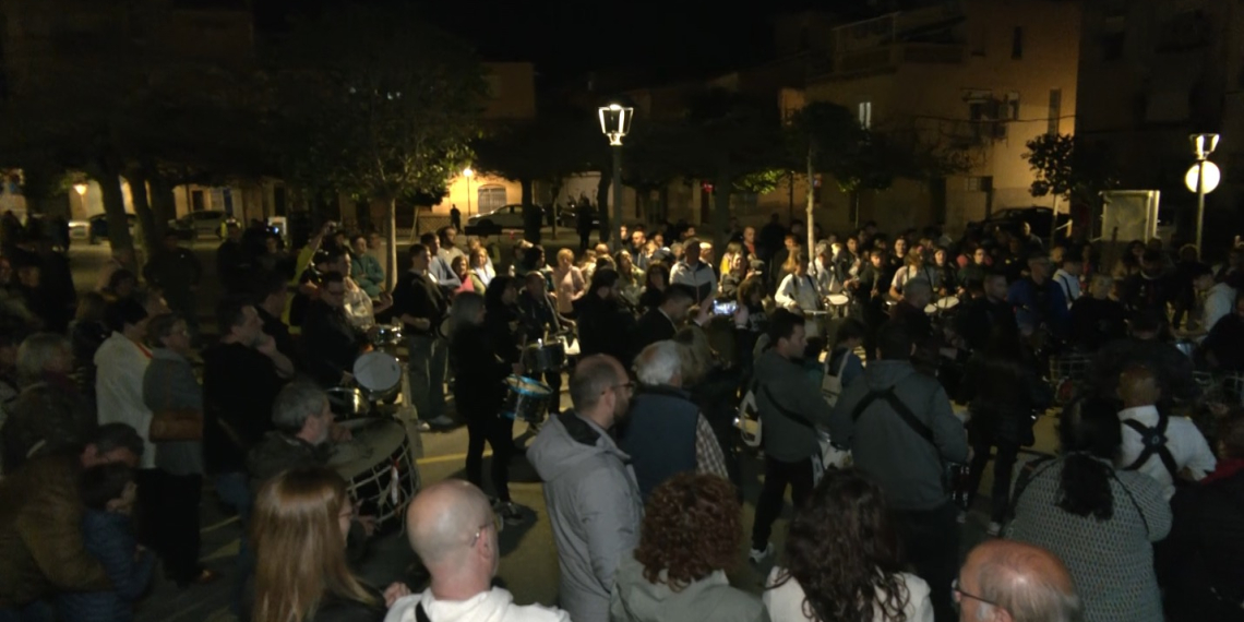 La Confraria de la Puríssima Sang obre la Setmana Santa amb la Tamborada Popular