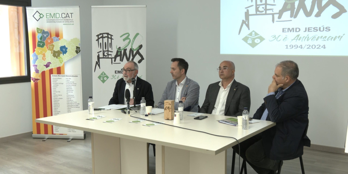 Jesús commemora el 30è aniversari de l’EMD, amb una diada plena d’activitats