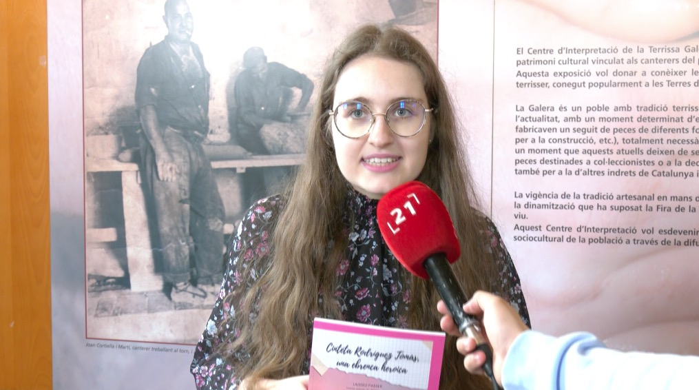 Surt a la llum el treball de l’estudiant Maria Perolada sobre la vida de l’única deportada ebrenca als camps nazis