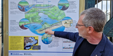 Acció Climàtica finalitza el reforç de les guardes de protecció de les basses del Delta