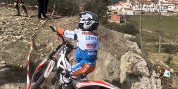 Aleix Alcon, de Campredó, guanya la segona prova del Trial de la Comunitat Valenciana