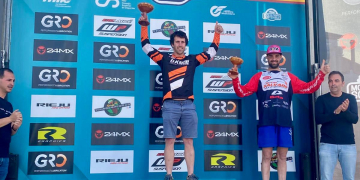 Pau Doñate acaba tercer a la primera prova de l’Estatal d’enduro celebrada a Antas