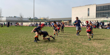 Més de 600 participants en la primera Trobada d’Escoles de Rugby de Catalunya i València celebrada a Amposta