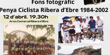 La Penya Ciclista Ribera d’Ebre presenta els treballs fets amb el seu fons fotogràfic (1984-2002)