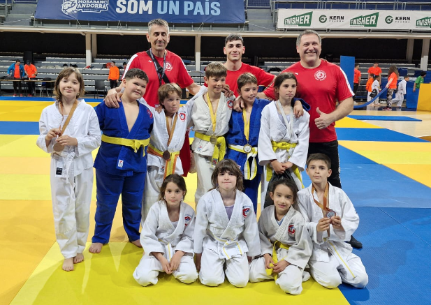 Podis del Tecnificació Priorat-Terres de l’Ebre a la competició de judo Vila d’Andorra
