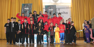 Prop d’un centenar de participants prenen part en el primer Campionat de Wushu del Montsià