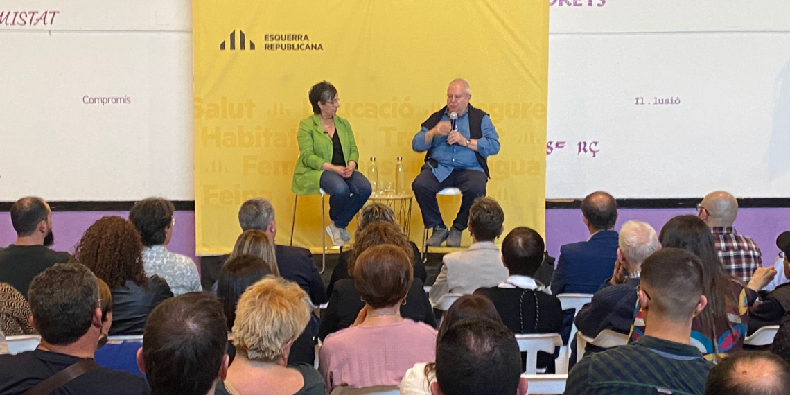 El senador republicà Joan Queralt pronuncia una conferència sobre l’amnistia a Santa Bàrbara