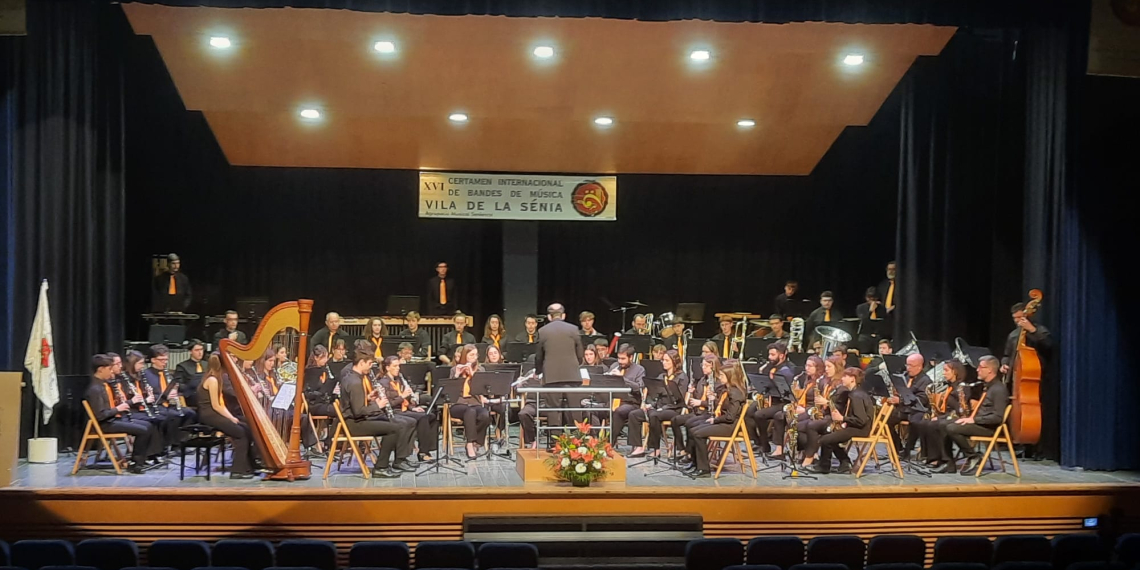 Gran presència femenina en el XVI Certamen Internacional de Bandes de Música Vila de la Sénia