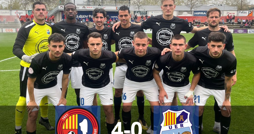 Dura derrota (4-0) de la Rapitenca al camp del líder Olot