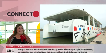 La Perla, la Tina i la Pontona, els tres noms finalistes per batejar al vaixell elèctric d’Amposta