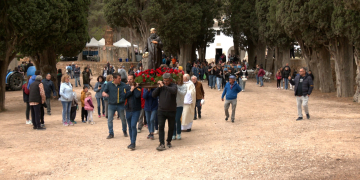 El tradicional dinar popular de Sant Jeroni amb el repartiment del ranxo aplega més de 600 persones a Móra d’Ebre