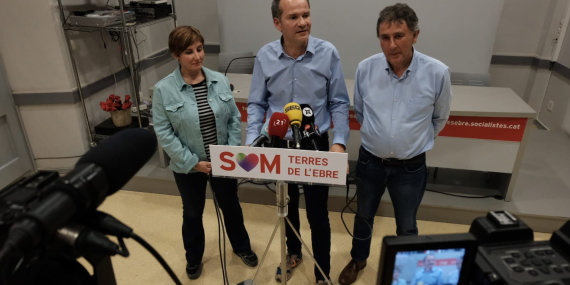 Eufòria entre el PSC a l’Ebre pels ‘resultats històrics’ aconseguits a Tarragona