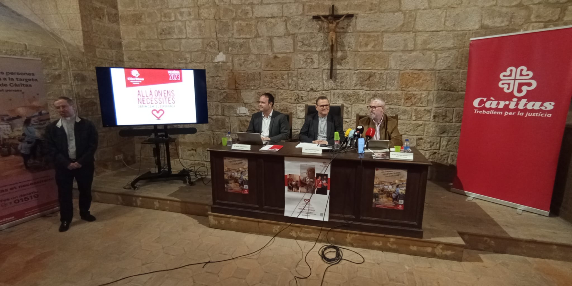 Càritas Diocesana de Tortosa atén més de 10.000 persones l’any 2023