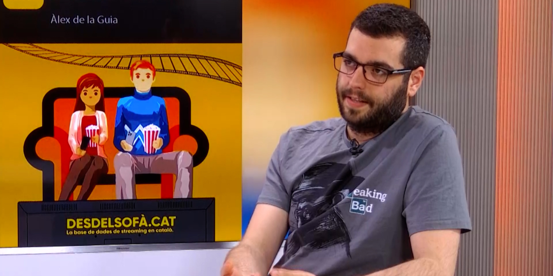 El morenc Àlex de la Guia publica un llibre sobre el català a les plataformes