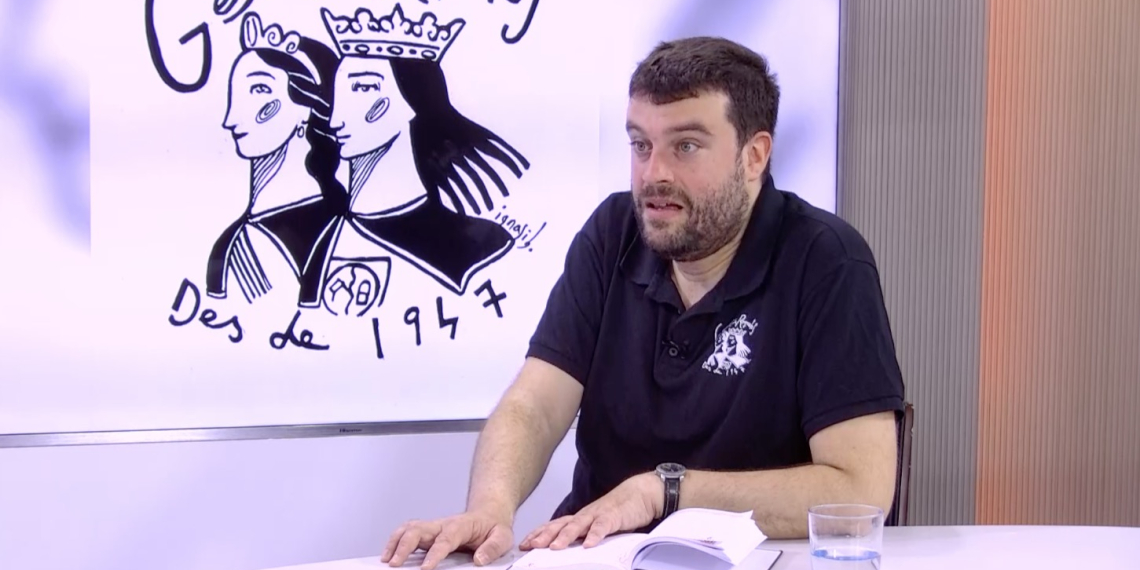 Entrevista a Pau Blanch, cap de la Colla Gegantera de Roquetes