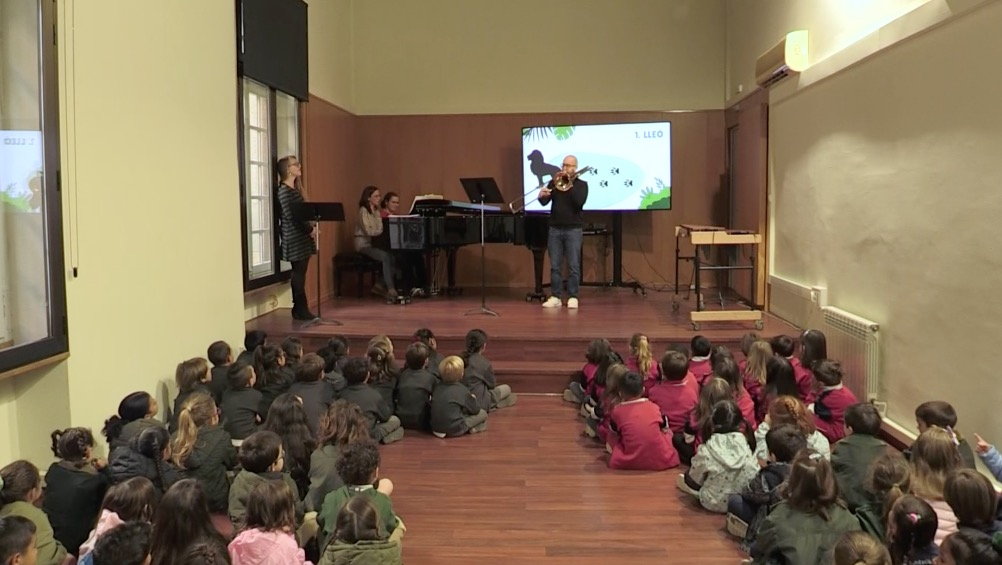 Més de 400 escolars descobreixen l’activitat del conservatori de música de Tortosa