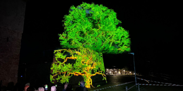 Comença a Flix el festival EbreLumen, amb el lema “Aigua, Font de Vida”