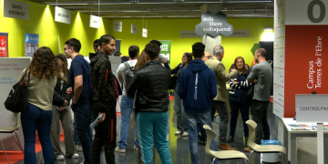 Unes 40 empreses busquen talent ebrenc a la Fira d’Ocupació de la URV