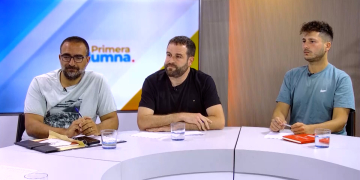 Entrevista a Sergi Tur, Pere Timoner (CGT) i Pere Borrull (Intersindical)