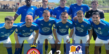 La UE Rapitenca perd contra el Girona B i consuma el descens a la Lliga Elit