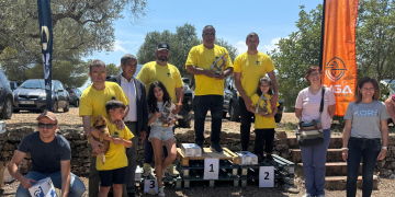 Joan Alcoba i Cinta Rodríguez guanyen la final del Campionat de Tir al Plat de Bítem