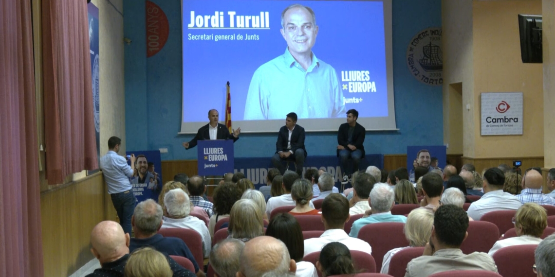 Turull i Sales demanen votar Junts el 9-J per defensar l’independentisme i el català a Europa 