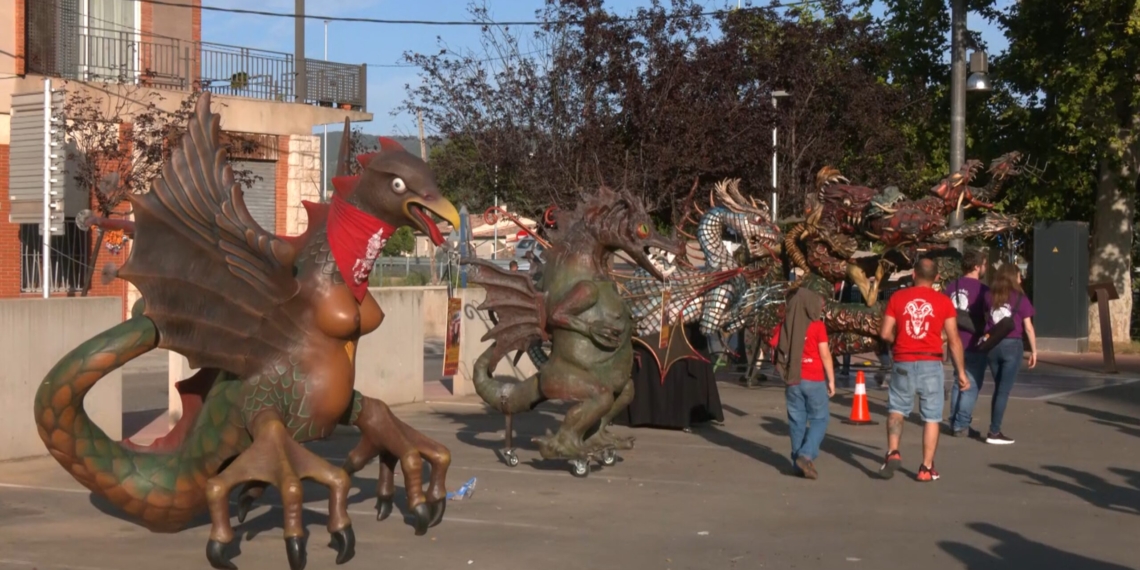 Jesús celebra 30 anys de la colla de diables 7 Cervells