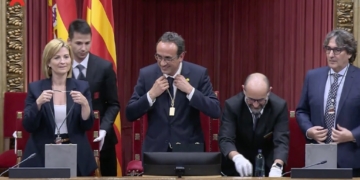 Rull és elegit president del Parlament amb una Mesa amb majoria independentista