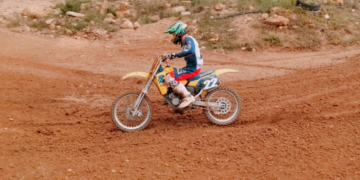 El pilot galerenc Àlex Muñoz aconsegueix el segon lloc a la tercera prova de la Copa d’Espanya de motocròs clàssic