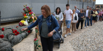 Justícia homenatja les víctimes republicanes ebrenques del franquisme a l’antiga presó dels Pilats