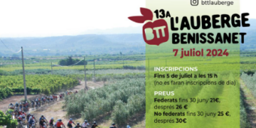 Benissanet acollirà la cursa de BTT l’Auberge, puntuable per a la Xallenger ebrenca