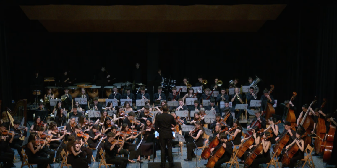 La Jove Orquestra Simfònica de la Diputació brilla a la Sénia després de l’estada a Rasquera