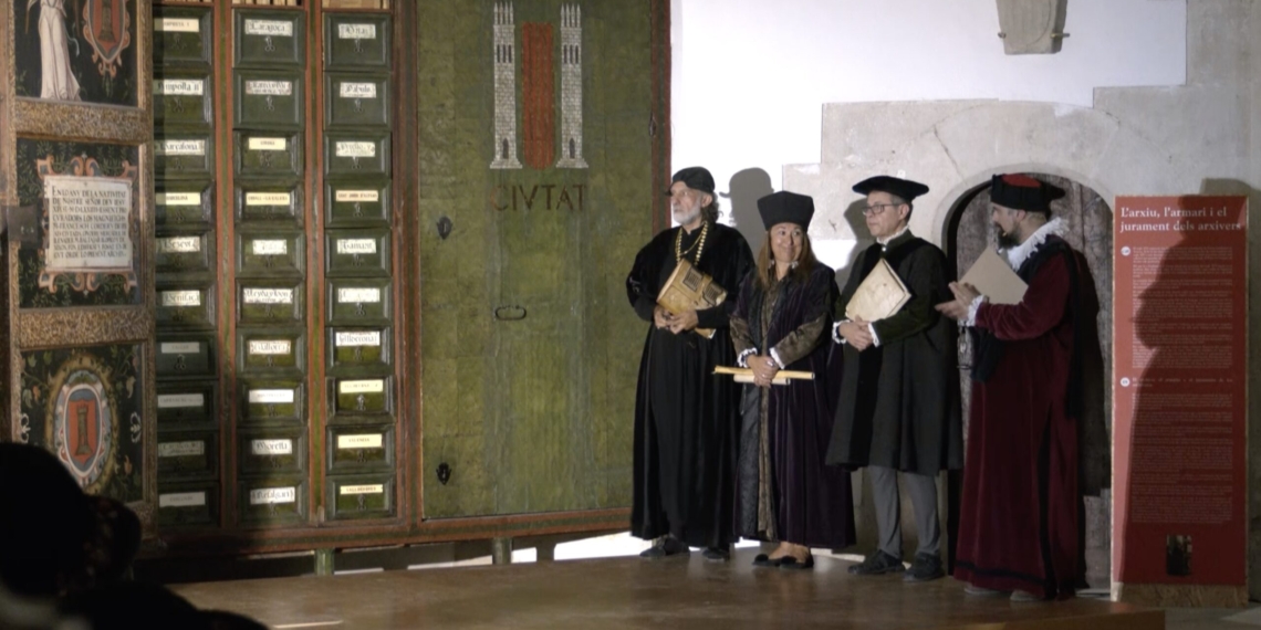 Tortosa celebra la cerimònia de jurament dels arxivers del Renaixement, donant pas a les activitats del cap de setmana